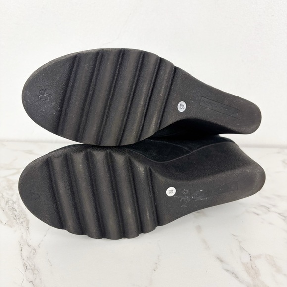 Donald J. Pliner Maxxi Faux Fur Wedge Booties Sz 8.5 - Picture 9 of 10